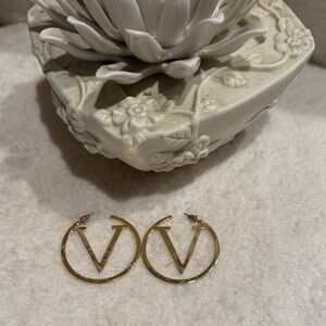 Gold Hoop Earrings